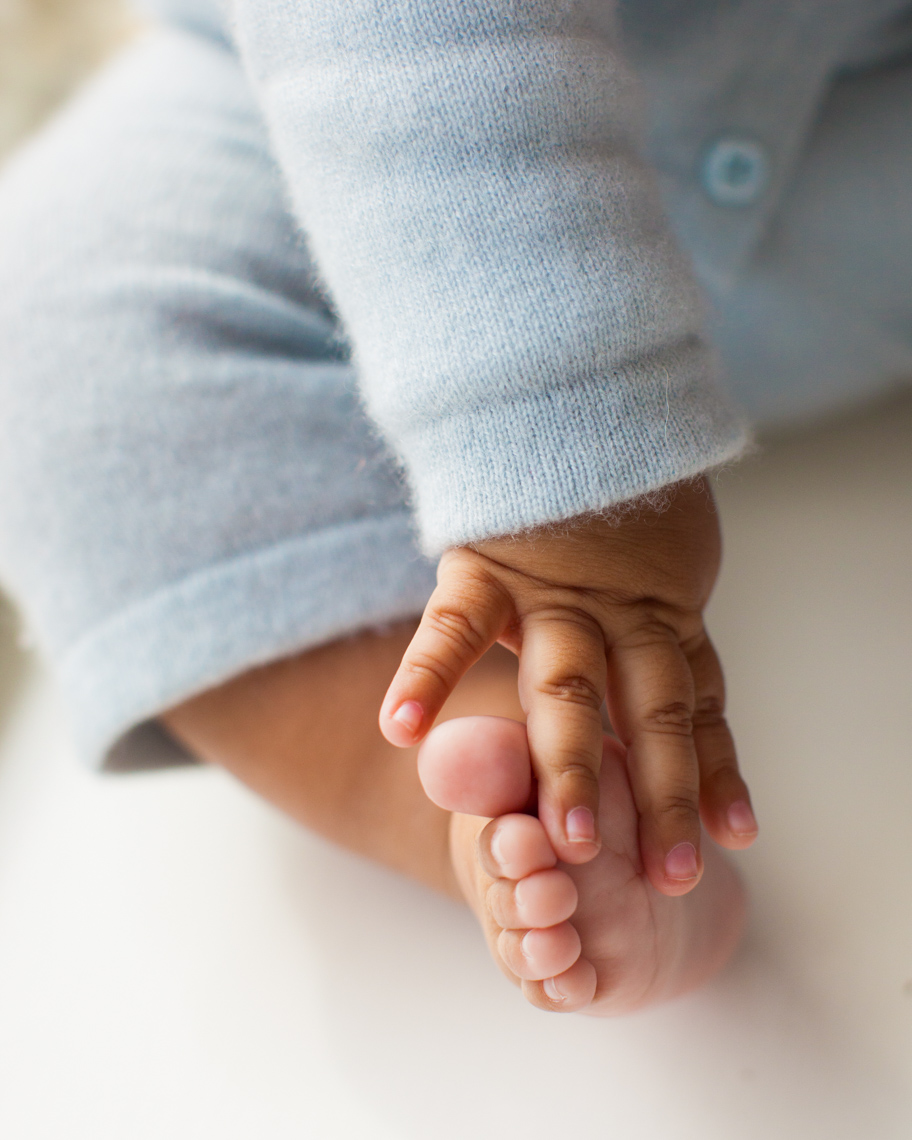 Baby hand and toes | Commercial Kids Photographer