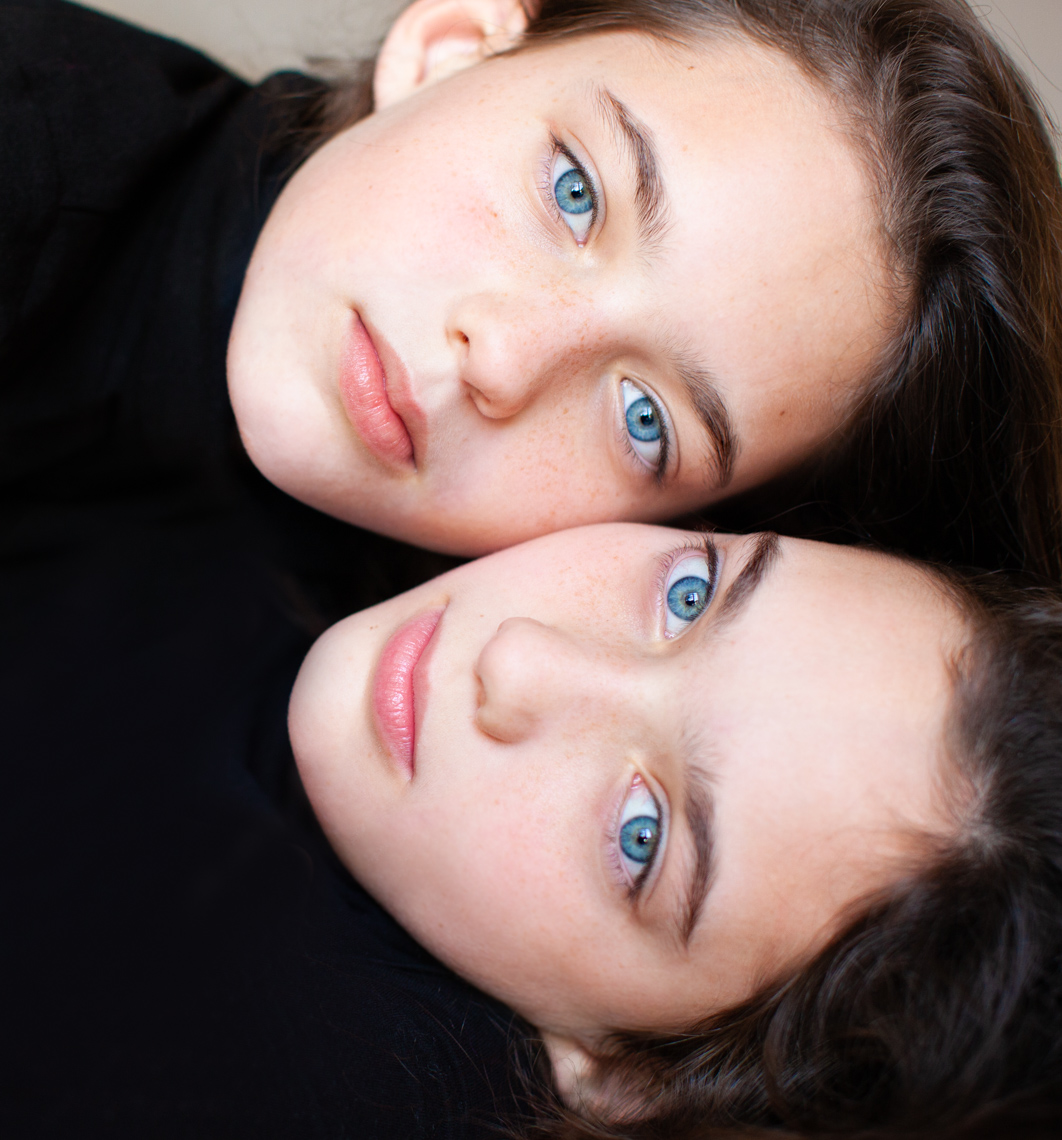 Beauty of twin sisters | Editorial Portrait Photographer 