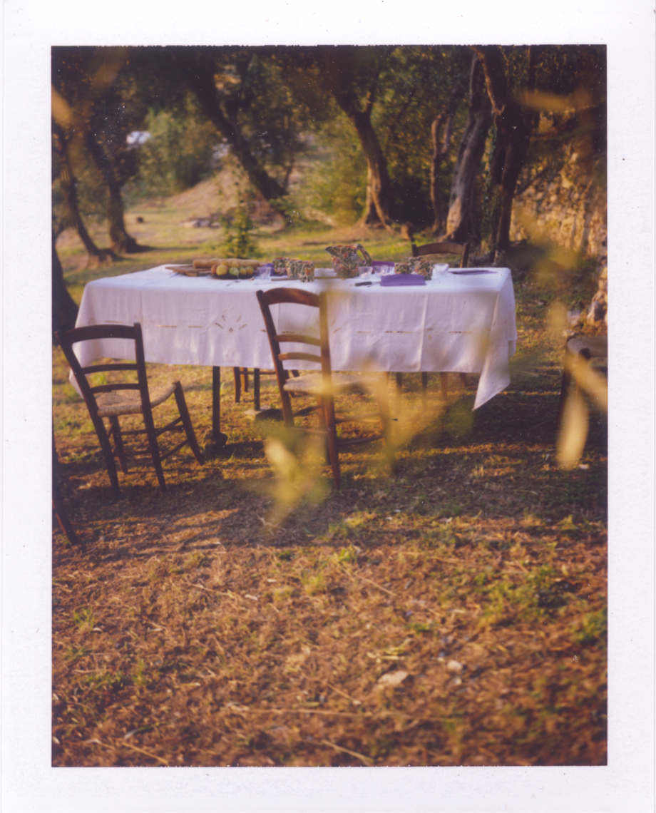 Italian dinner party | Polaroid Photographers