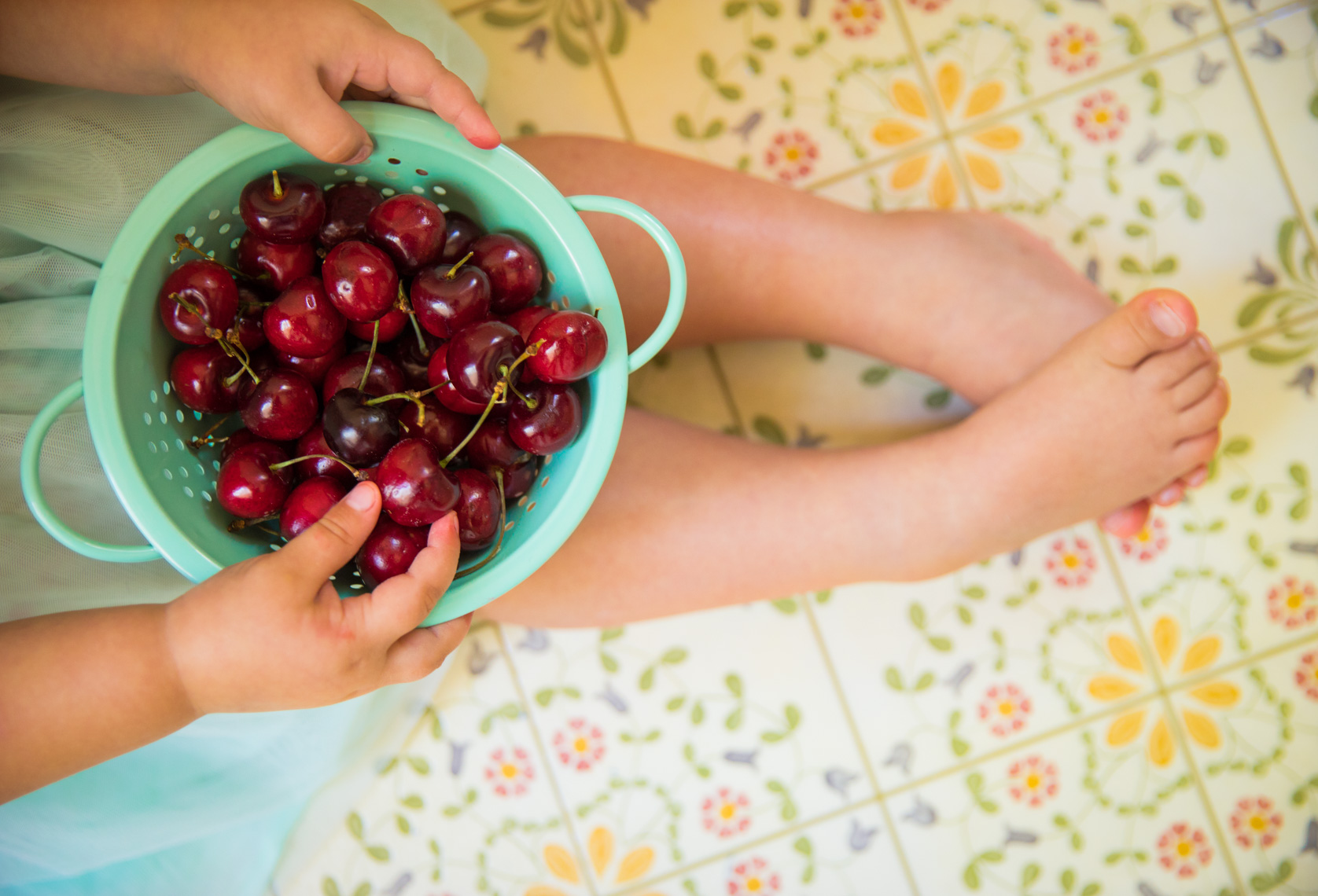 Bowl of cherries | Kids Lifestyle Photographer