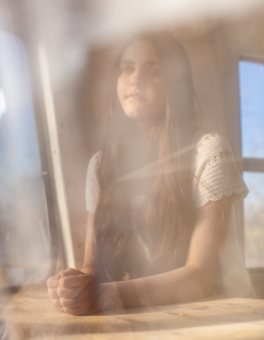 Pensive girl in window | Editorial Portrait Photographer