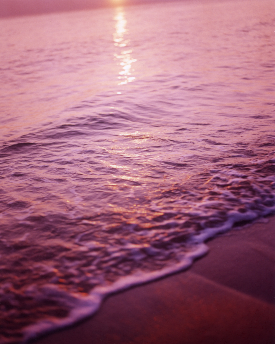 Dreamy sunrise beach waves |  Editorial Travel Photographer