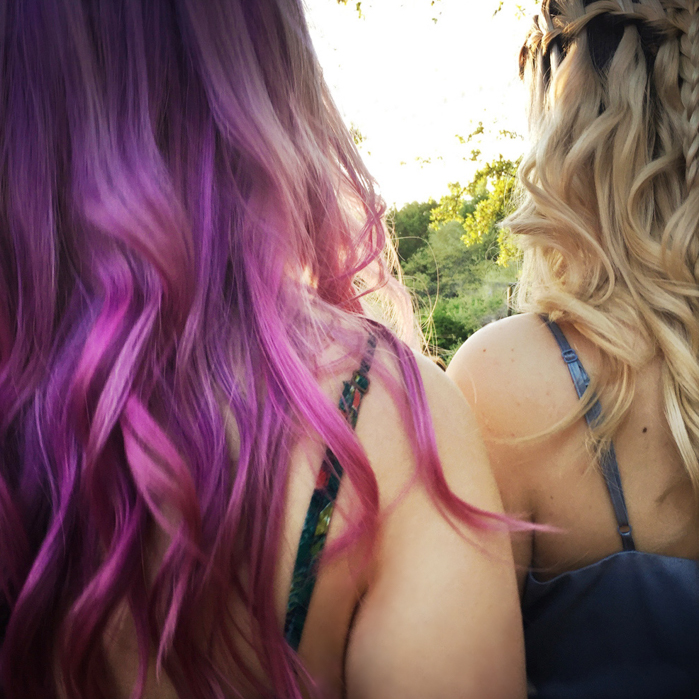 Woman with purple hair | Austin Lifestyle Photographer