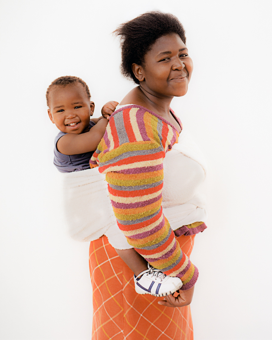 Traditional South Africa wrap | Editorial Portrait Photographer